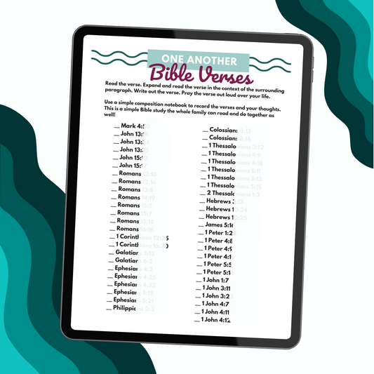 One Another Verse Bible Reading Plan