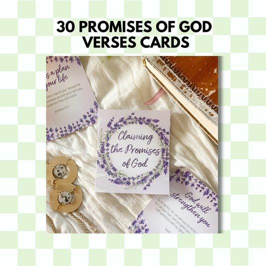 Claiming the Promises of God Bible Verse Cards